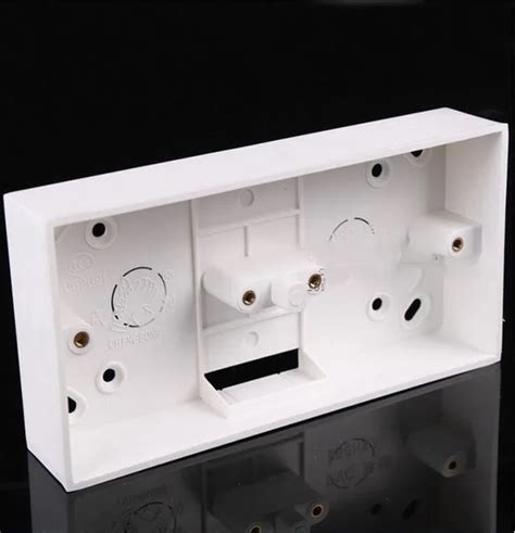 2 way light switch junction box|surface mount plastic electrical boxes.